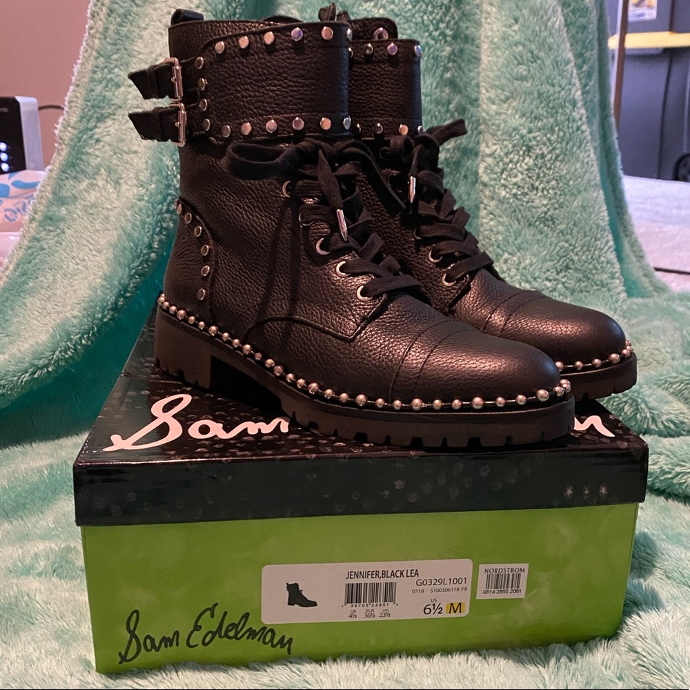 Sam Edelman Combat Boots
